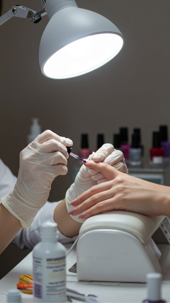 Nail care starts with hygiene first. 1 2f2ad1157483c83e060b60f023227e79